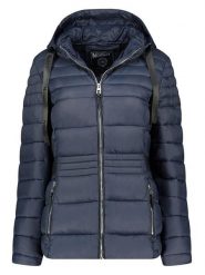 Geographical Norway Kurtka pikowana w kolorze granatowym rozmiar: M. Niebieskie kurtki Geographical Norway, m, bez wzorów, bez kaptura. Za 271.03 zł.