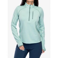Bluza termoaktywna damska Smartwool Active Fleece 1/2 Zip. Zielone bielizna termoaktywna damska Smartwool, bez wzorów, bez ramiączek, narciarskie. Za 496.99 zł.