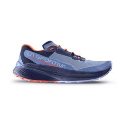 Damskie buty trailowe La Sportiva Prodigio. Niebieskie buty do biegania La Sportiva, bez wzorów, bez zapięcia, do biegania. Za 690.90 zł.