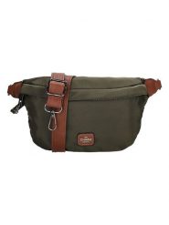 Charm Saszetka w kolorze ciemnozielonym - 22 x 14 x 6 cm rozmiar: onesize. Zielone nerki i saszetki Charm, bez wzorów, z materiału, sportowe, bez dodatków. Za 117.45 zł.