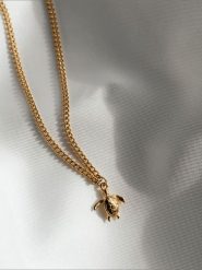 Paul Hewitt Naszyjnik z zawieszką - dł. 45 cm rozmiar: onesize. Żółte naszyjniki paul hewitt, z materiału, ze stali. Za 166.10 zł.