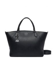 Armani Exchange Torebka XW003142 AF26569 UC001 Czarny. Czarne torebki klasyczne Armani Exchange, bez wzorów, ze skóry, bez dodatków. Za 829.99 zł.