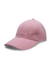 4F Czapka z daszkiem 4FSS23ACABF114 Różowy. Czerwone czapki z daszkiem 4f, bez wzorów, z materiału. Za 39.99 zł.
