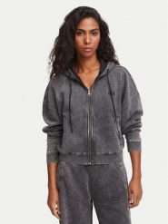 HUGO Bluza Dooba_B 50563204 Szary ciemny Relaxed Fit. Szare bluzy Hugo, s, bez wzorów, z syntetyku, bez ramiączek, bez kaptura. Za 509.99 zł.