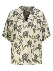 Eight2Nine Bluzka w kolorze beżowo-ciemnozielonym rozmiar: M. Brązowe bluzki Eight2Nine, m, bez wzorów, bez kołnierzyka, bez ramiączek. Za 82.99 zł.