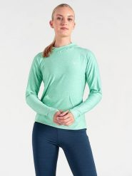 Dare 2b Bluza funkcyjna "Sprint Cty" w kolorze turkusowym rozmiar: 42. Niebieskie bluzy z kapturem Dare 2b, bez wzorów, z materiału, bez kaptura, do biegania. Za 114.44 zł.