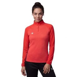 Damska bluza sportowa ze stójką Siroko Halfzip Red/Burgundy W. Czerwone bluzy bez kaptura SIROKO, l, bez wzorów, z materiału, bez kaptura, do biegania. Za 251.00 zł.