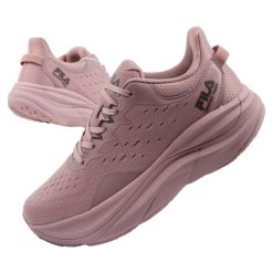 Buty sportowe damskie Fila Retron. Czerwone buty treningowe Fila, bez wzorów, bez zapięcia. Za 266.90 zł.