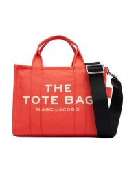 Marc Jacobs Torebka M0016493 Pomarańczowy. Brązowe torebki klasyczne Marc Jacobs, bez wzorów, z materiału, bez dodatków. Za 689.99 zł.