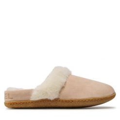 Kapcie Sorel. Brązowe kapcie Sorel, bez wzorów. Za 329.99 zł.