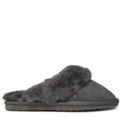 Kapcie EMU Australia. Szare kapcie Emu Australia, bez wzorów. Za 349.99 zł.