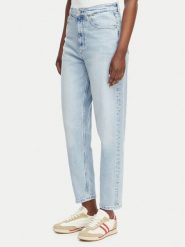 Tommy Jeans Jeansy DW0DW22993 Niebieski Straight Fit. Niebieskie jeansy Tommy Jeans, bez wzorów, z bawełny. Za 409.99 zł.