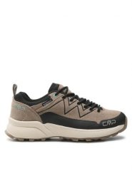 CMP Trekkingi Kaleepso Low Wmn Shoe Wp 31Q4906 Brązowy. Brązowe buty trekkingowe CMP, ze skóry, bez zapięcia. Za 179.99 zł.
