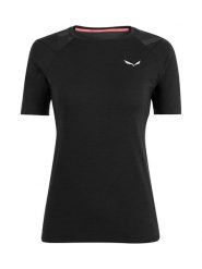 Salewa Koszulka funkcyjna w kolorze czarnym rozmiar: 38. Czarne t-shirty sportowe Salewa, bez wzorów, z materiału, bez ramiączek, outdoorowe. Za 189.74 zł.