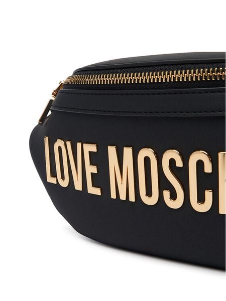 LOVE MOSCHINO Nerka JC4195PP1OKD0000 Czarny. Czarne nerki i saszetki Love Moschino, bez wzorów, ze skóry, bez dodatków. Za 859.99 zł.