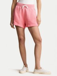 Polo Ralph Lauren Szorty sportowe 211935586001 Różowy Relaxed Fit. Czerwone szorty sportowe Polo Ralph Lauren, bez wzorów, z bawełny. Za 389.99 zł.