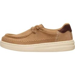 HeyDude Damskie Mokasyny Harper Moc. Brązowe mokasyny Hey dude, bez wzorów, z materiału. Za 329.00 zł.