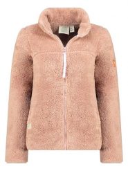 Geographical Norway Kurtka polarowa "Upaz" w kolorze szaroróżowym rozmiar: XXL. Różowe kurtki Geographical Norway, xxl, bez wzorów, z polaru, bez kaptura. Za 87.19 zł.