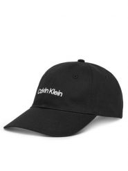 Calvin Klein Czapka z daszkiem Logo Embroidery Baseball Cap LV04F5003G Czarny. Czarne czapki z daszkiem Calvin Klein, bez wzorów, z bawełny. Za 169.99 zł.