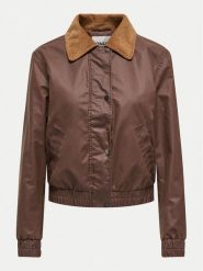 ONLY Kurtka z imitacji skóry Mountain 15335923 Brązowy Regular Fit. Brązowe kurtki ONLY, m, bez wzorów, ze skóry, bez kaptura. Za 279.99 zł.