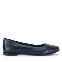 Baleriny Lasocki. Niebieskie baleriny Lasocki, bez wzorów, bez obcasa, bez zapięcia. Za 139.99 zł.