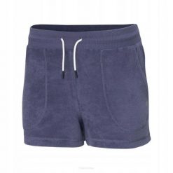 Spodenki tenisowe Fila Shorts Rixa. Niebieskie szorty sportowe Fila, bez wzorów, z bawełny, na fitness i siłownię. Za 209.00 zł.
