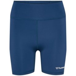 Damskie buty z wysokim stanem na udach Hummel Mt Active Hw. Niebieskie buty treningowe Hummel, bez wzorów, bez zapięcia, do piłki nożnej. Za 215.50 zł.