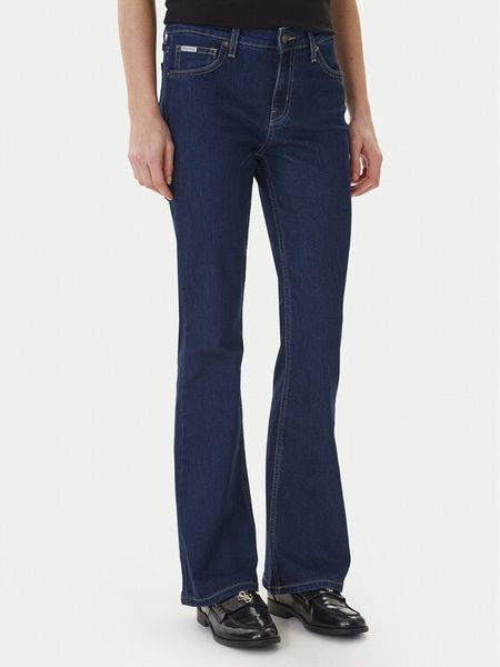 Guess Jeans Jeansy W6RA1S D632B Niebieski Bootcut Fit. Niebieskie jeansy Guess Jeans, s, z aplikacjami, z jeansu. Za 220.99 zł.