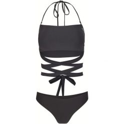 Strój kąpielowy dwuczęściowy damski O'Neill Jen Maoi Bikini. Czarne bikini O'Neill, bez wzorów, sportowe. Za 253.85 zł.