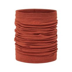 Komin polarowy Rab Filament Neck Tube bezszwowy. Czerwone szaliki i kominy RAB, bez wzorów, z polaru. Za 69.99 zł.