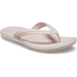 Japonki damskie Crocs Flip. Czerwone japonki Crocs, bez wzorów, z materiału, sportowe. Za 149.00 zł.