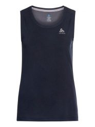 Odlo Top sportowy "F-Dry" w kolorze granatowym rozmiar: M. Niebieskie topy sportowe ODLO, m, bez wzorów, z materiału, outdoorowe. Za 87.81 zł.