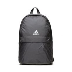 Plecak adidas. Szare plecaki adidas, bez wzorów, bez dodatków. Za 99.99 zł.