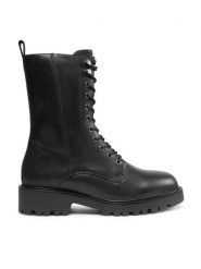 Vagabond Trapery Kenova 5257-001-20 Czarny. Czarne traperki Vagabond Shoemakers, bez wzorów, ze skóry, bez obcasa, bez zapięcia. Za 717.03 zł.