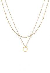 Elli Damski łańcuszek kulkowy ponadczasowy w srebrze próby 925 Sterling Silver Naszyjniki 1 ct. Szare łańcuszki Elli, z materiału, srebrne. Za 328.99 zł.