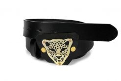 Beltimore skórzany damski pasek do spodni 2,3 cm czarny A94 : Kolory - czarny, Rozmiar pasków - r.105-120 cm. Czarne paski bez wzorów, klasyczne. Za 47.90 zł.