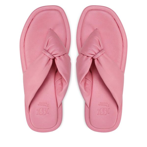 Japonki Dune London. Czerwone japonki Dune London, bez wzorów. Za 309.99 zł.