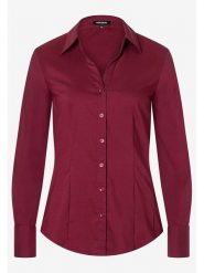 More & More Bluzka w kolorze bordowym rozmiar: 42. Czerwone bluzki More & More, bez wzorów, bez kołnierzyka, bez ramiączek. Za 91.34 zł.