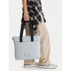 Torba Hunter. Szare torebki klasyczne Hunter, bez wzorów, klasyczne, bez dodatków. Za 229.99 zł.