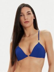 Calvin Klein Swimwear Góra od bikini KW0KW02382 Granatowy. Niebieskie bikini Calvin Klein Swimwear, bez wzorów, z syntetyku. Za 169.99 zł.