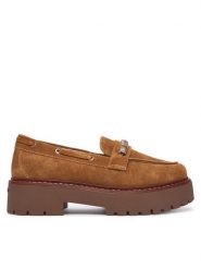 PINKO Półbuty Margaret 02 SD0563P055 Brązowy. Brązowe półbuty wsuwane Pinko, bez wzorów, ze skóry, bez obcasa, na płaskiej podeszwie. Za 1,139.00 zł.