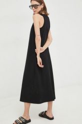 Max Mara Leisure sukienka kolor czarny midi prosta. Czarne sukienki Max Mara Leisure, na co dzień, l, bez wzorów, z dzianiny, bez kołnierzyka, bez ramiączek, midi, proste. Za 719.99 zł.