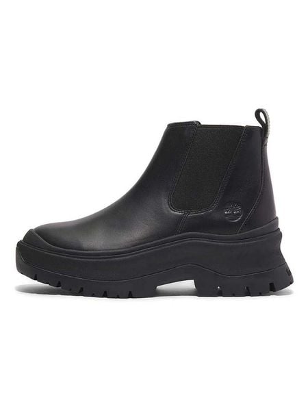 Timberland Skórzane sztyblety "Roxie Lane" w kolorze czarnym rozmiar: 37,5. Czarne botki Timberland, bez wzorów, sportowe, bez zapięcia. Za 503.95 zł.