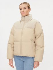 Tommy Hilfiger Kurtka puchowa New York WW0WW39748 Beżowy Relaxed Fit. Brązowe kurtki Tommy Hilfiger, na zimę, xl, bez wzorów, z puchu, bez kaptura. Za 759.99 zł.