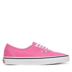 Tenisówki Vans. Czerwone trampki Vans, bez wzorów, bez zapięcia, vans authentic. Za 319.99 zł.