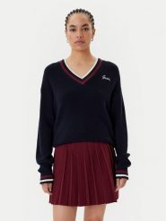 Guess Sweter V5BR01 Z1152 Granatowy Regular Fit. Niebieskie swetry Guess, xl, z aplikacjami, bez ramiączek. Za 349.99 zł.