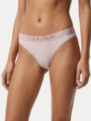 Calvin Klein Underwear Stringi LV00QD5292 Różowy. Czerwone stringi Calvin Klein Underwear, bez wzorów, z bawełny. Za 79.99 zł.