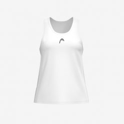 CLUB 25 TECH Tank Top Women. Białe topy Head, s, bez wzorów, z meshu, sportowe, bez kołnierzyka, bez ramiączek. W wyprzedaży za 135.00 zł.