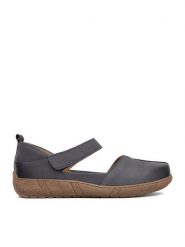 Go Soft Półbuty CEO-WI23-COMFORT-06 Niebieski. Niebieskie półbuty wsuwane GO SOFT, bez wzorów, z nubiku, bez obcasa, na płaskiej podeszwie. Za 199.99 zł.