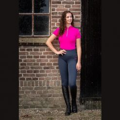 Damskie legginsy jeździeckie z pełną przyczepnością Harry's Horse Just Ride Nigh. Brązowe legginsy HARRYS HORSE, bez wzorów, z elastanu, długie. Za 239.80 zł.